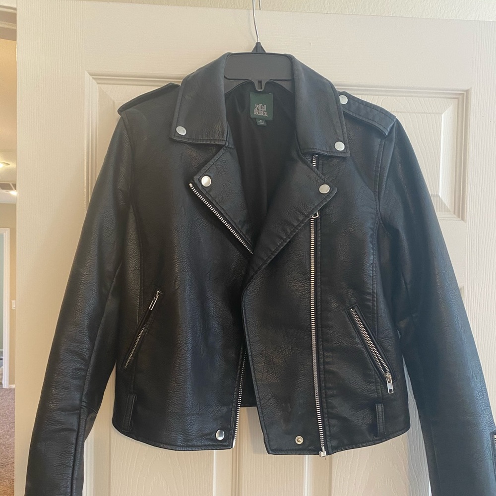 Leather jacket
